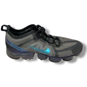 Nike Air VaporMax 2019 Throwback Future Men's 8.5 Running Shoes Black AR6631-001